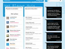 Tablet Screenshot of blauwehuis.org
